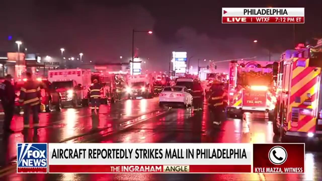 Philadelphia plane crash witness_ There was a 'lot of flames'