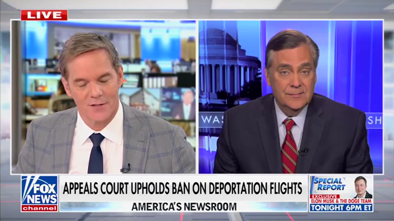 Turley Says Trump Is 'Likely To Win' Cases Against Anti-Deportation Judges