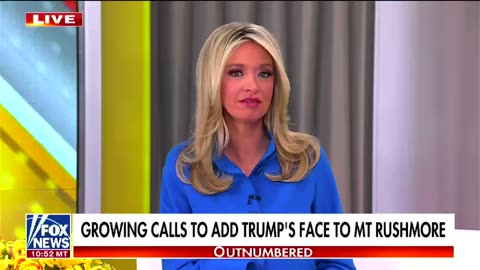 Fox News reports on 'growing calls' to put Trump on Mount Rushmore