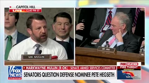 BEST clip of the Pete Hegseth hearing!