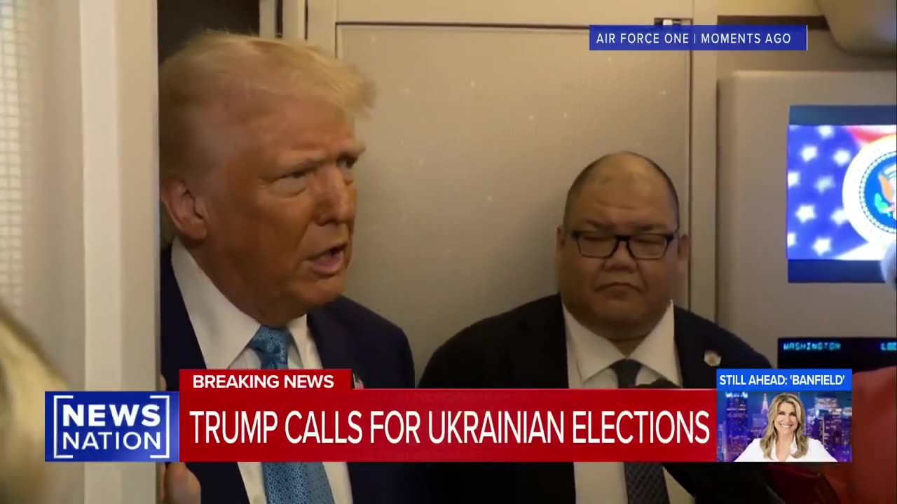 President Trump: "All the money that we've been sending to Ukraine - where is it?"