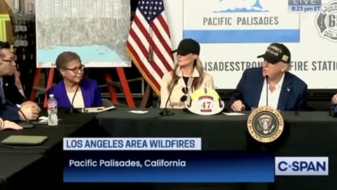 WATCH: Mayor Bass, President Trump Clash During Cali Fires Roundtable