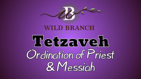 Tetzaveh - The Ordination of Priest and Messiah