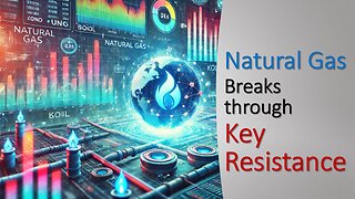 Natural Gas breaks through KEY RESISTANCE