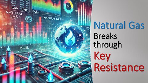 Natural Gas breaks through KEY RESISTANCE