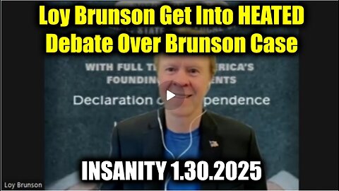 Loy Brunson Get Into HEATED Debate Over Brunson Case - Update Jan 30