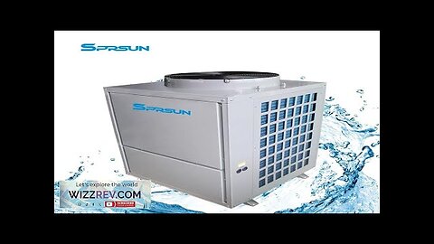 10kw Air Water Swimming Pool Heat Pump for Domestic Pool Copeland R410a Review