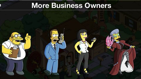 Simpsons Tapped Out Character Reviews #16: Business Owners & Operators Part 2