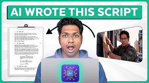 How to Write a Movie Script with AI In Just 10 mins | Screenwriting Guide! ✍️