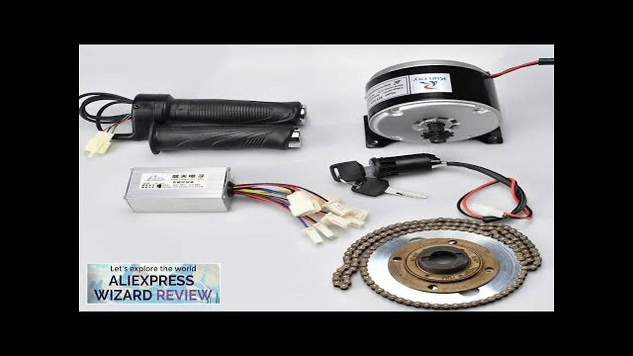 24V 250W DC Brushed Motor Electric Bicycle Conversion Kit For DIY Electric Review