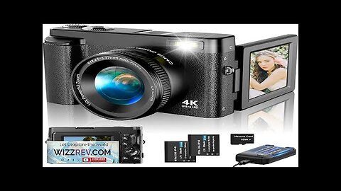 4K Digital Camera for Photography Autofocus Upgraded 48MP Vlogging Camera for YouTube Review