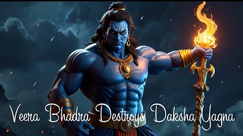 Veera Bhadra Destroys Daksha Yagna
