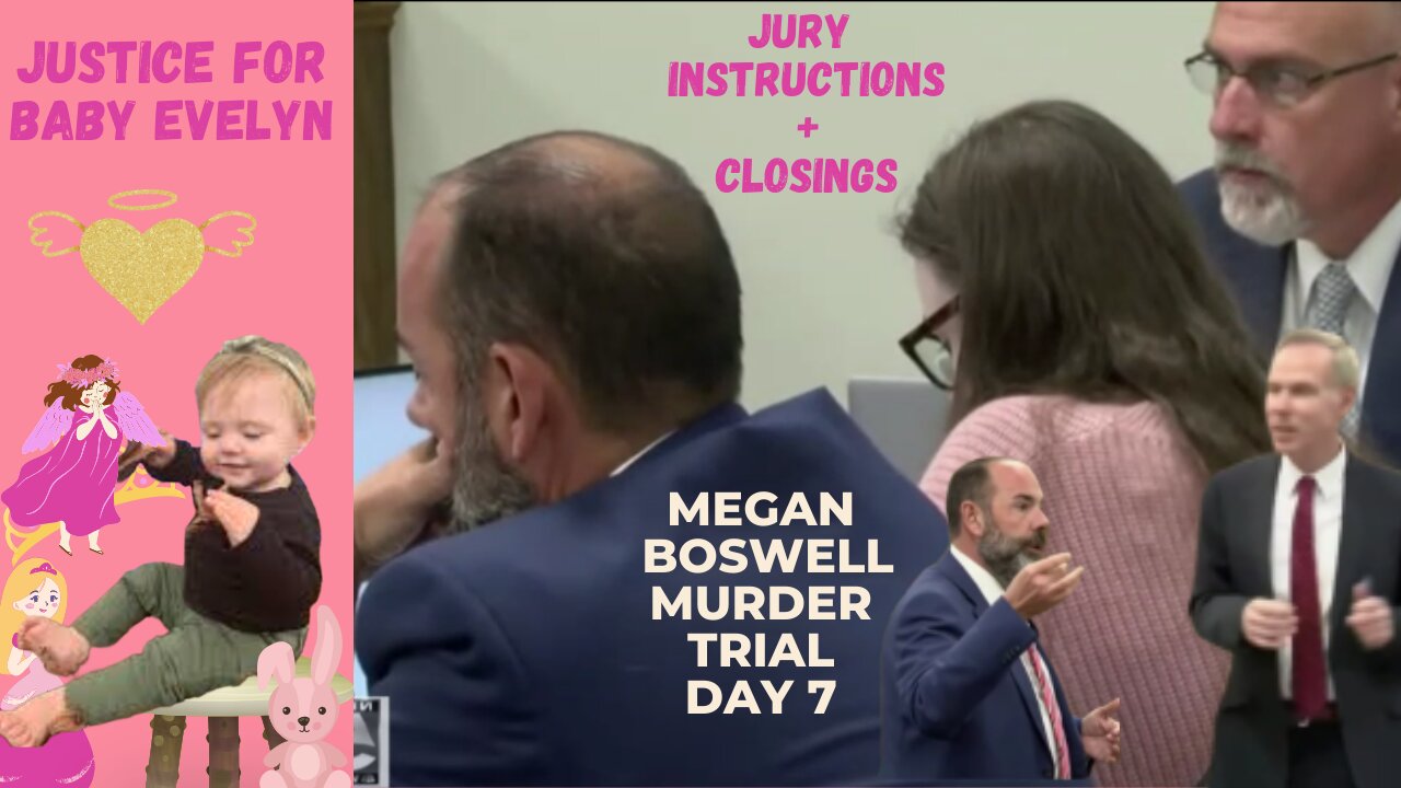 Day 7 FULL **CLOSINGS+VERDICT WATCH** Megan Boswell Murder Trial ***Justice For Baby Baby Evelyn***