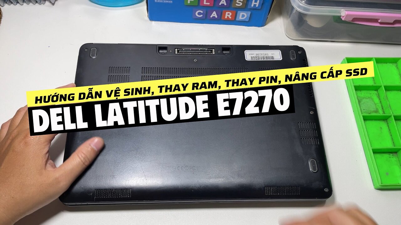 Dell Latitude E7270 - Clean, Upgrade RAM, SSD, Battery