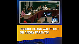 🤦‍♂️School Board Walks Out On Angry Parents