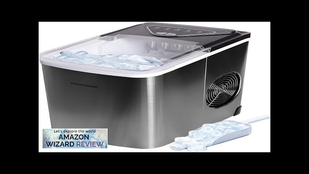 Frigidaire EFIC123-SS Counter Top Maker Produces 26 pounds Ice per Day Stainless Review