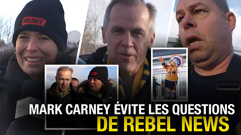 Mark Carney interpellé à la sortie d’un événement de campagne!