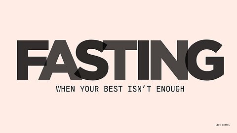 Fasting Series Part 4 | Renee Goss | Life Chapel | 1.26.25