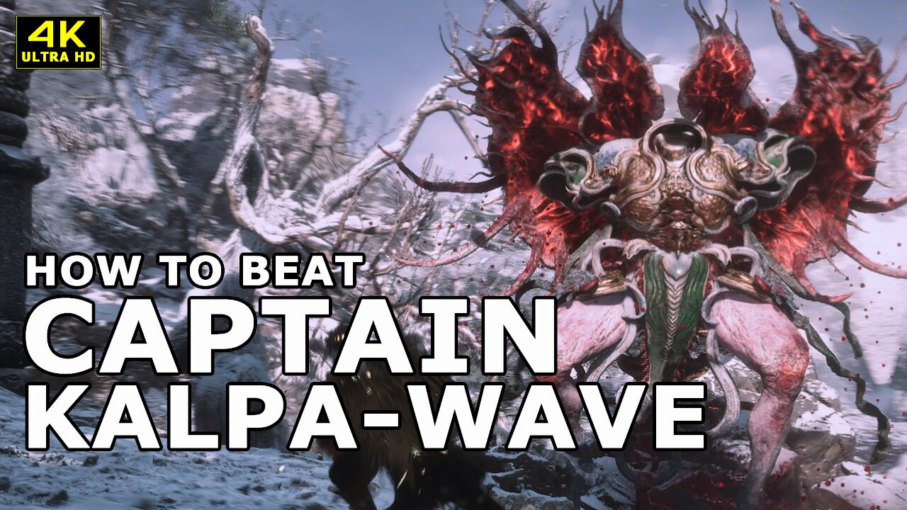 BLACK MYTH WUKONG - HOW TO BEAT CAPTAIN KALPA-WAVE | EASY