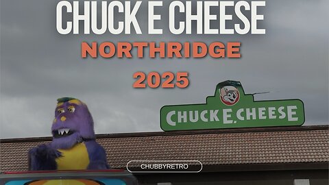 Visiting Chuck e Cheese in Northridge, Ca