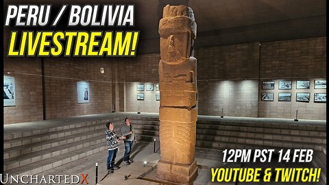 Livestream! Back from Peru and Bolivia, reviewing the trip with the Snake Bros and Prof Shy! 