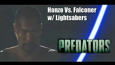 PREDATORS | Hanzo vs Falconer Predator | But with LIGHTSABERS | HD