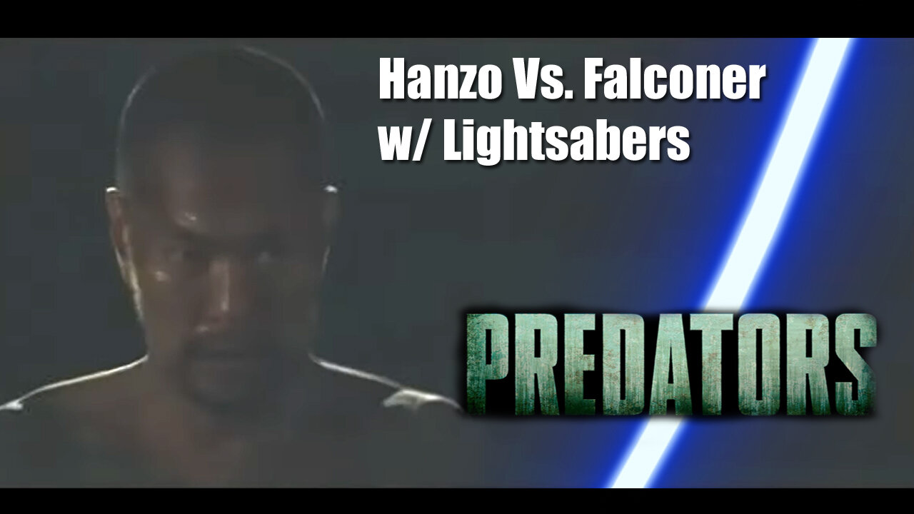 PREDATORS | Hanzo vs Falconer Predator | But with LIGHTSABERS | HD