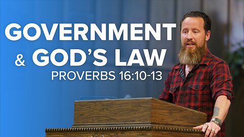 Government & God's Law