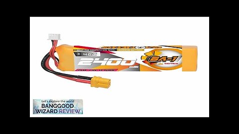 Gaoneng GNB 7.4V 2400mAh 40C 2S LiPo Battery T Plug / XT60 Review