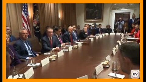 President Trump Hosts First Cabinet Meeting 2/26/25 | Elon Answers Questions About DOGE