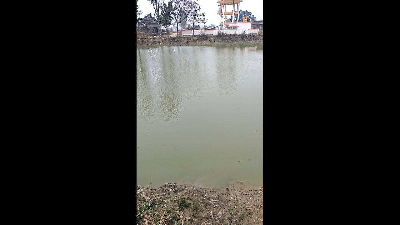 Lake of village