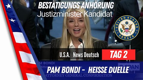 „Pam Bondi im Senat – Das Duell gegen Trump und sein Kabinett geht weiter