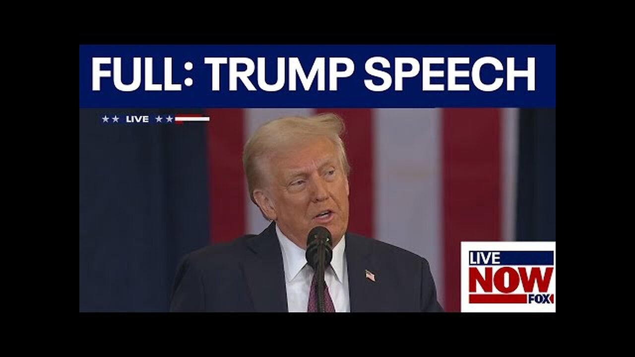 President Trump delivers his inauguration address