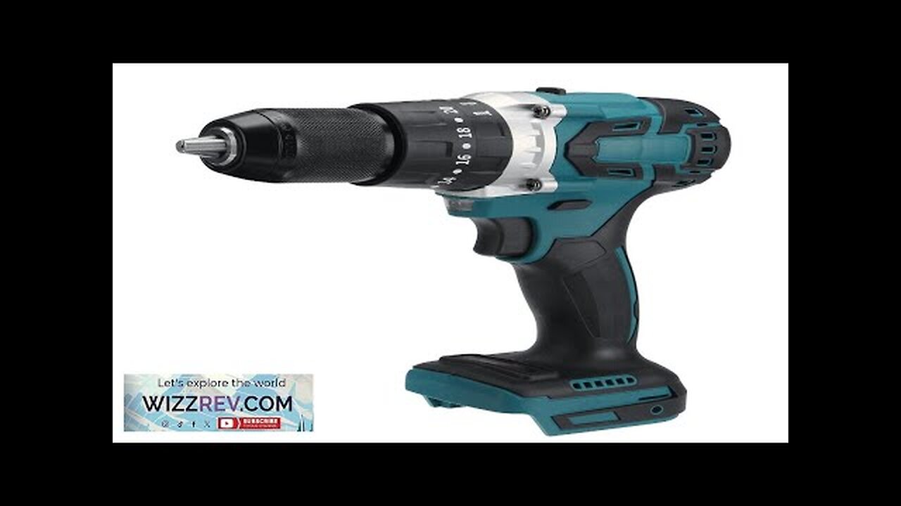 3 IN 1 18V Brushless Electric Drill Rechargeable Two-speed Impact Drill Review