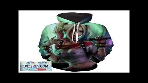 Harley Quinn Suicide Squad DC Comics Stolen Pose Hoodie Review