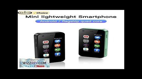 SERVO KING5000 Mini Smartphone 3G Networks Dual Nano SIM Android 9.0 System Review