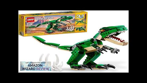 LEGO Creator 3 in 1 Mighty Dinosaur Toy Transforms from T. rex Review