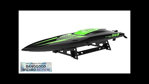 UDIRC UDI908 2.4G 40KM/h Brushless Waterproof RC Boat Capsize Reset RTR Model Review