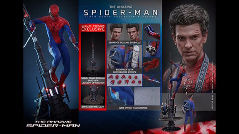 The Amazing Spider-Man [Spider-Man (Andrew Garfield) 1/6 Scale Collectible Figure] Hot Toys