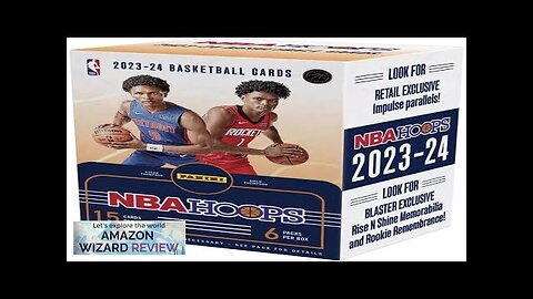 2023-24 Panini NBA Hoops Basketball Blaster Box 90 Cards Look Review