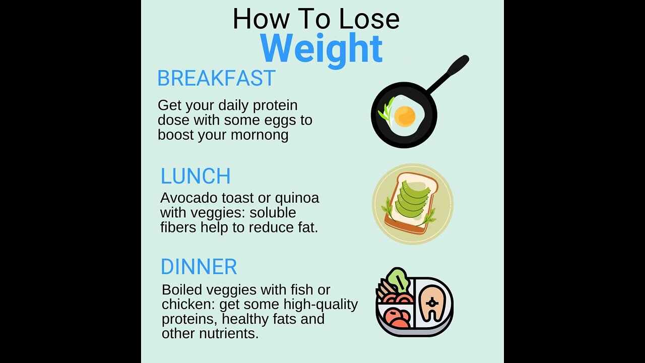 How to lose weight