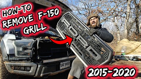 F-150 Grill Removal (THE EASY WAY!) 2015-2020