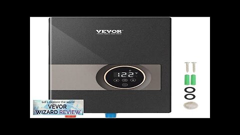 VEVOR Instant Water Heater 8kw On Demand Electric Tankless Water Boiler Digital Review