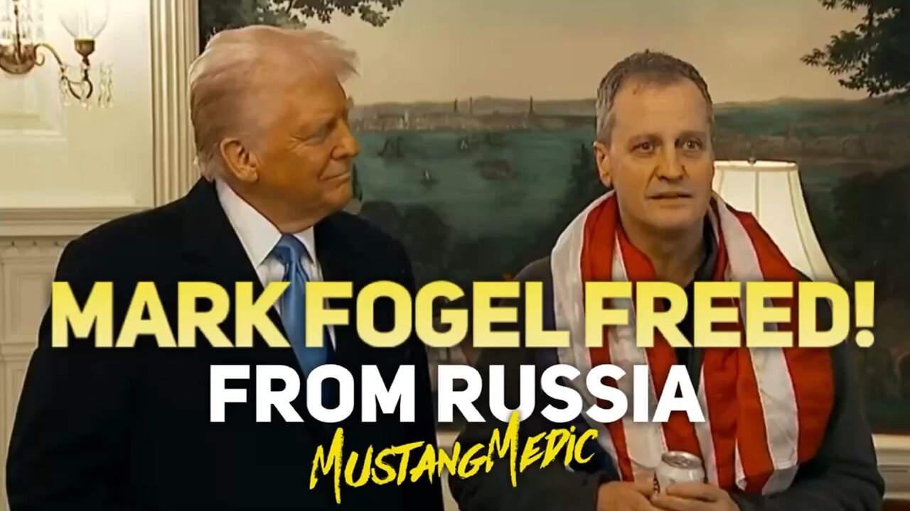 BREAKING NEWS 🚨 Mark Fogel is free! President Trump continues to amaze us.