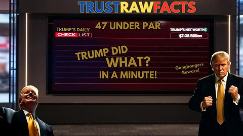TRF - TRUMPS DAILY Check List! 47 Under Par