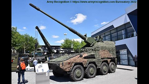 Germany showcases long-awaited RCH 155 self-propelled guns that it sent to Ukraine