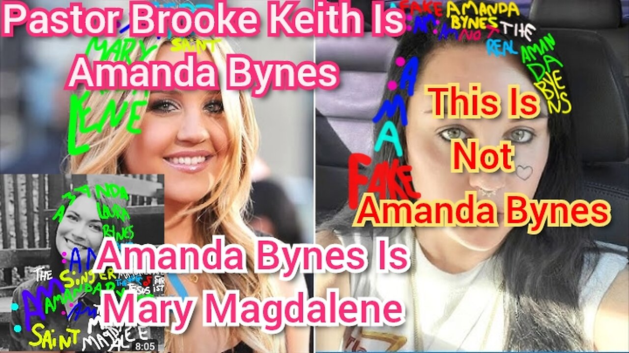 Pastor Brooke Keith Is The Singer And Actress Amanda Bynes & The Apostle Saint Mary Magdalene