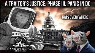 A Traitor’s justice, RATS everywhere, VANCE destroys EVIL with TRUTH, IRS NEXT! PRAY!