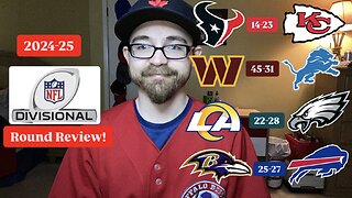 RSR7: 2024-25 NFL Divisional Round Review!