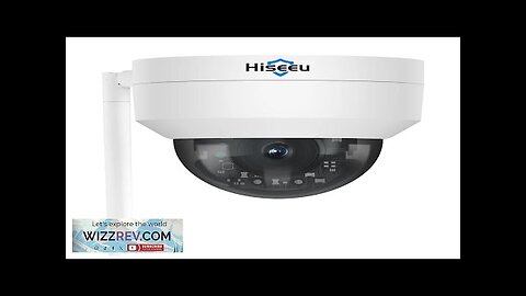 Hiseeu WHC905 5MP PTZ Wireless Security Outdoor Camera Explosion-Proof Cameras Auto Tracking Review